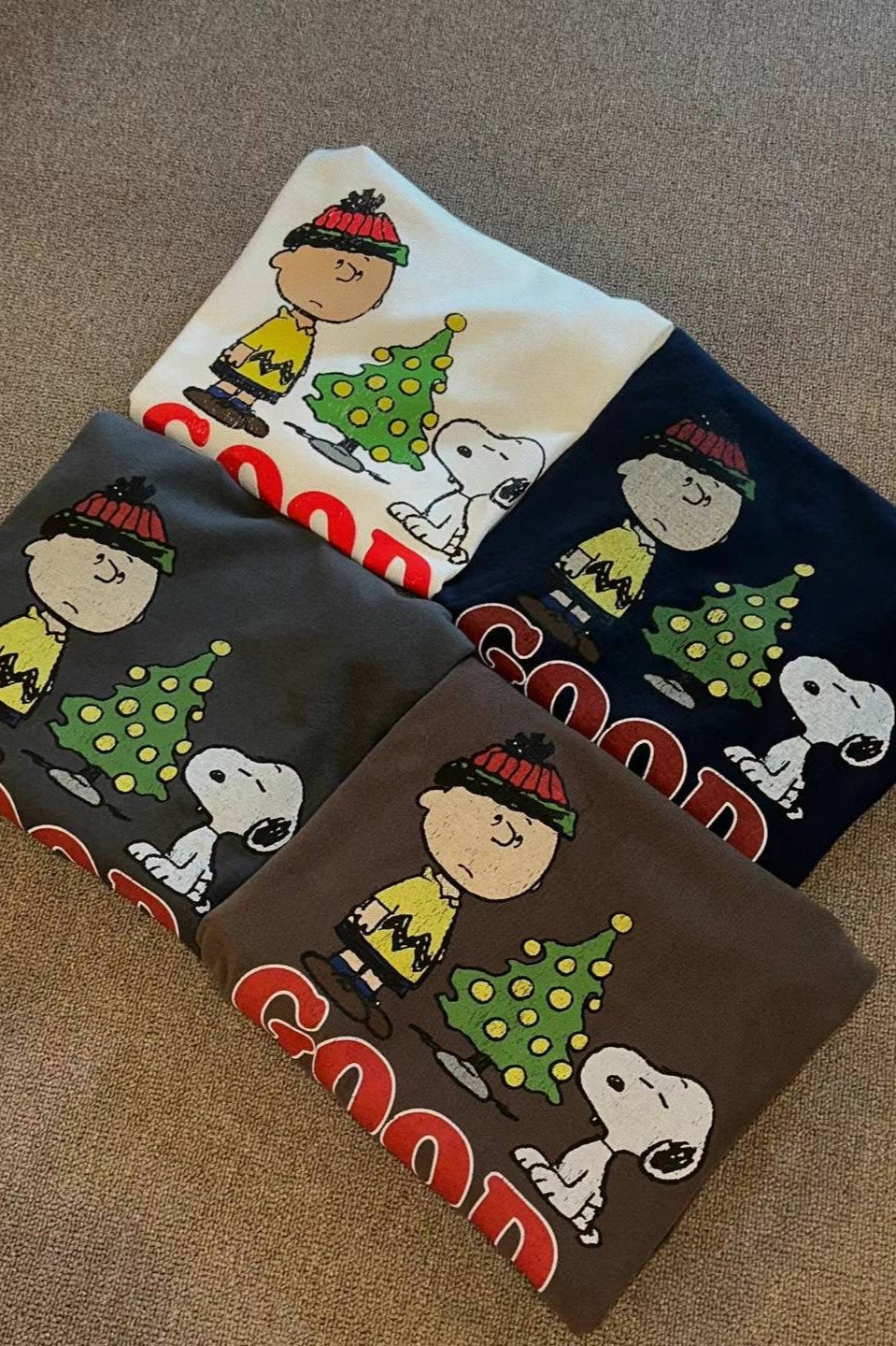 Snoopy & friend long sleeve soft tee