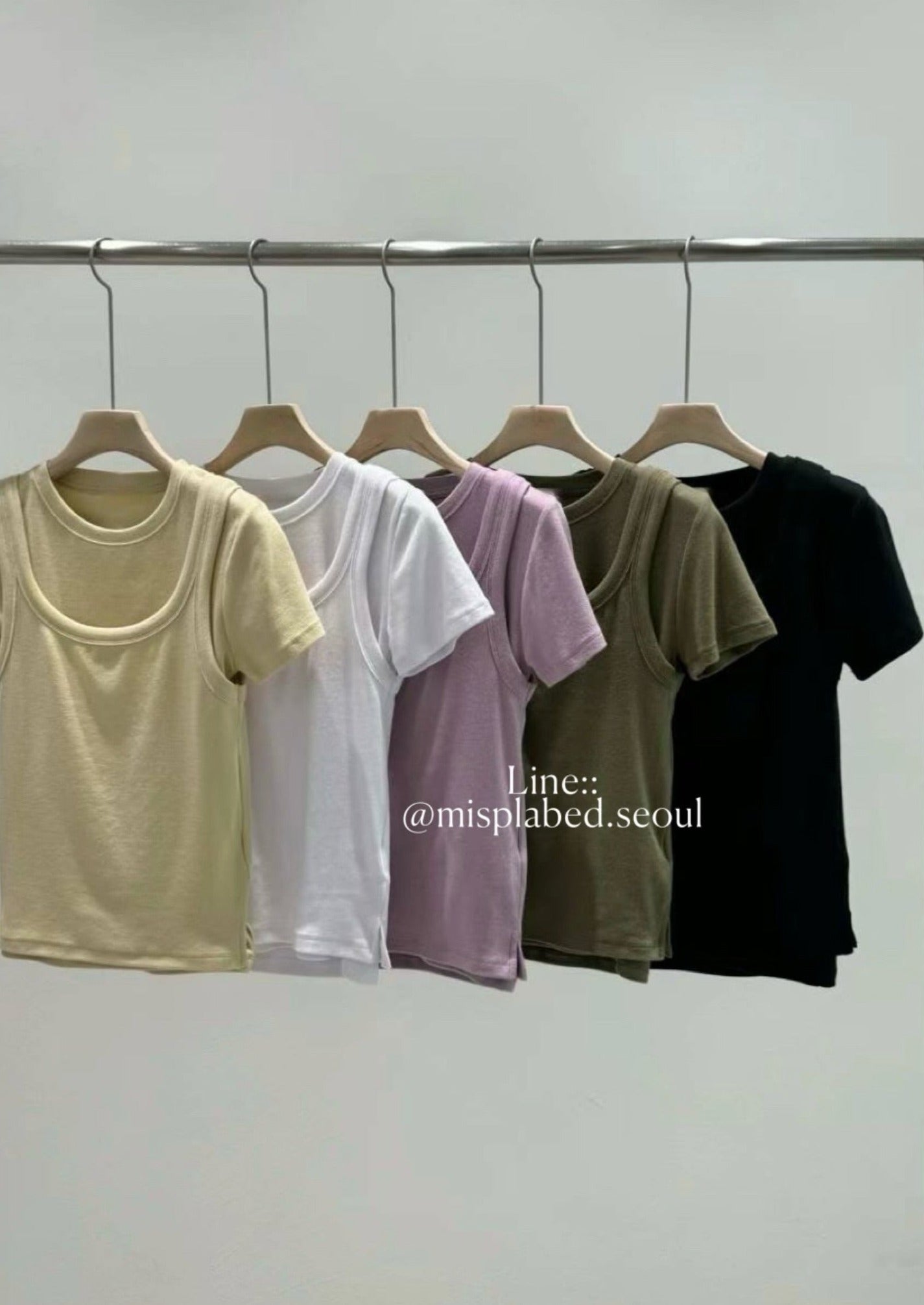 soft slim basic tee