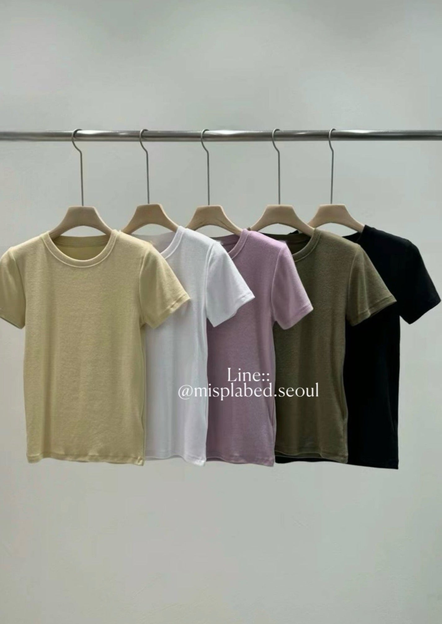 soft slim basic tee