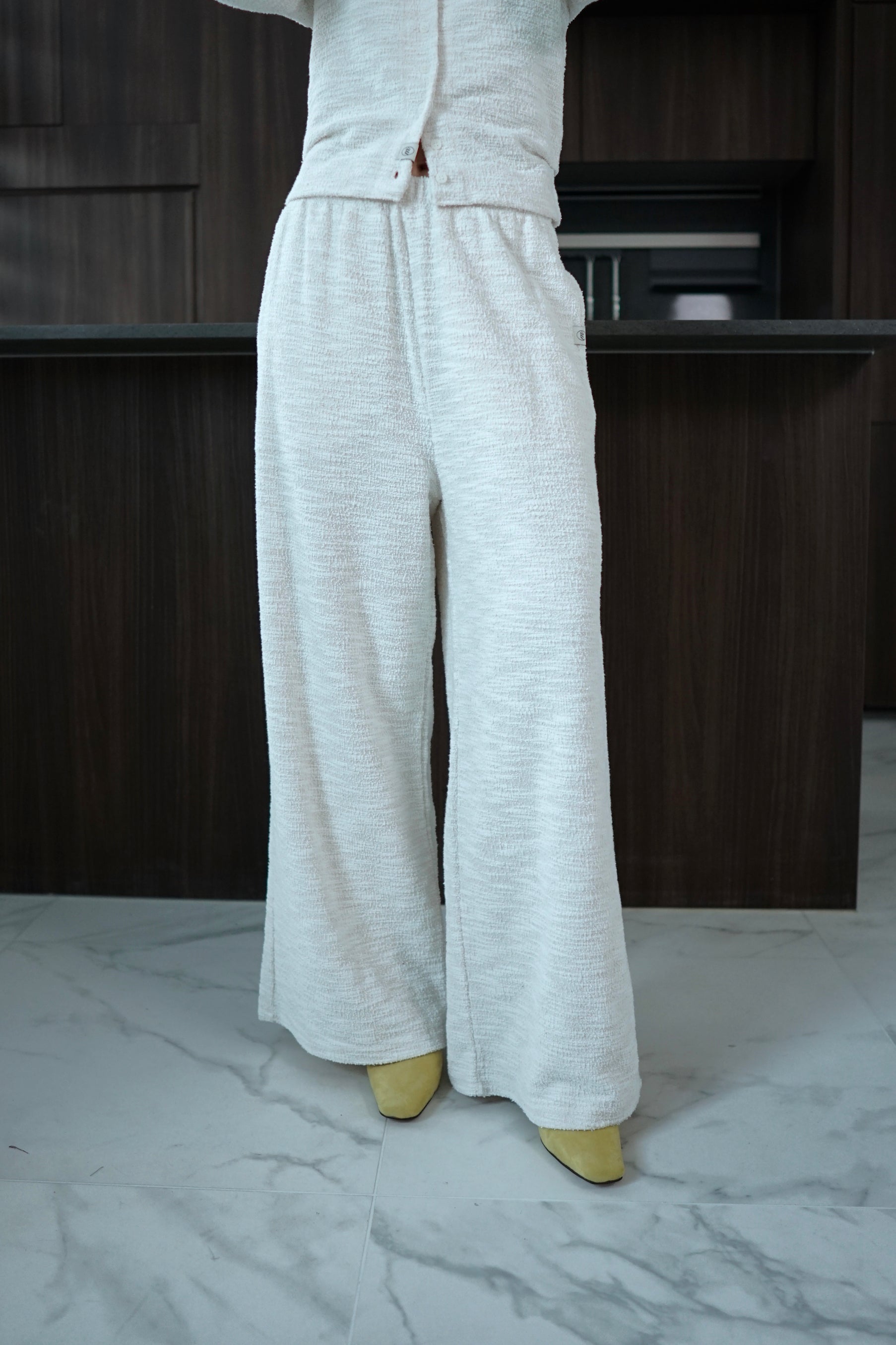 Keira elasticated waist jersey pants