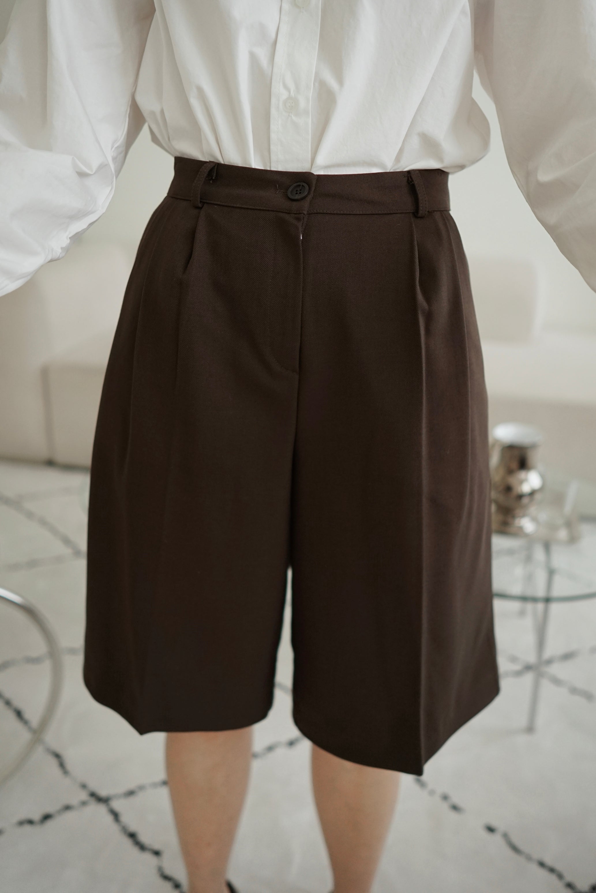 Brooklyn high rise bermuda shorts