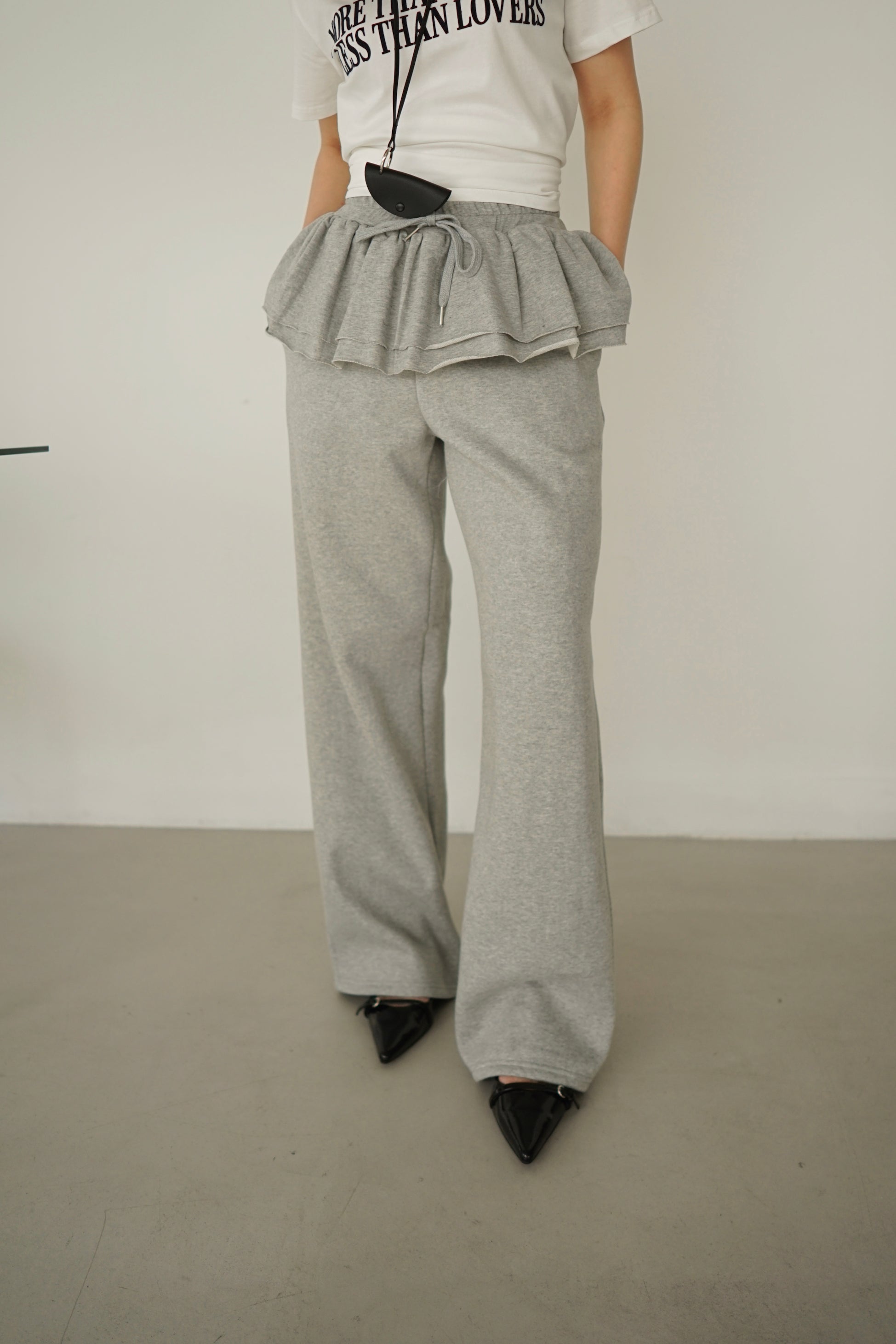 Gumpy peplum sweatpants