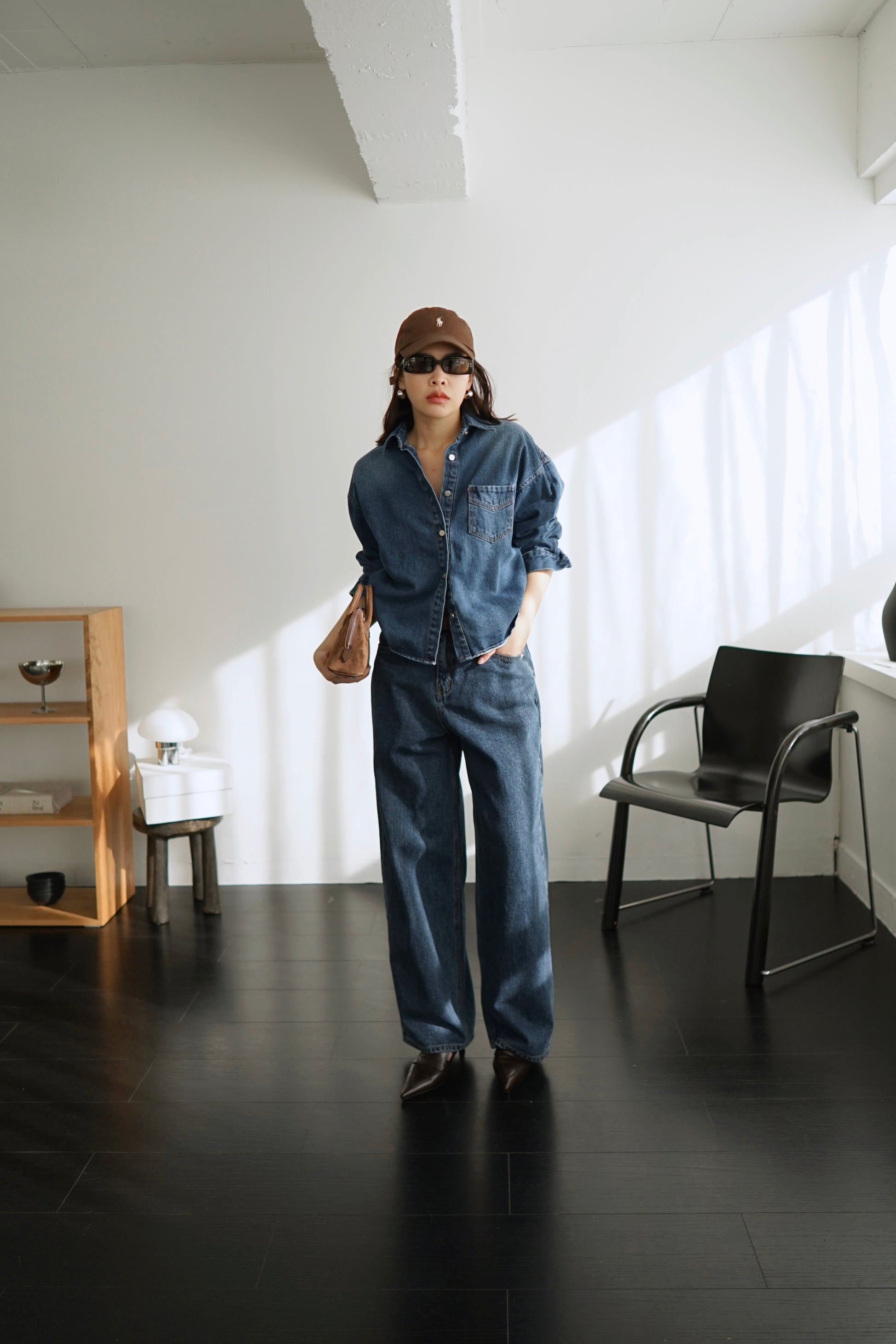 Kerrie wide leg jeans ยีนส์ทรง Baggy