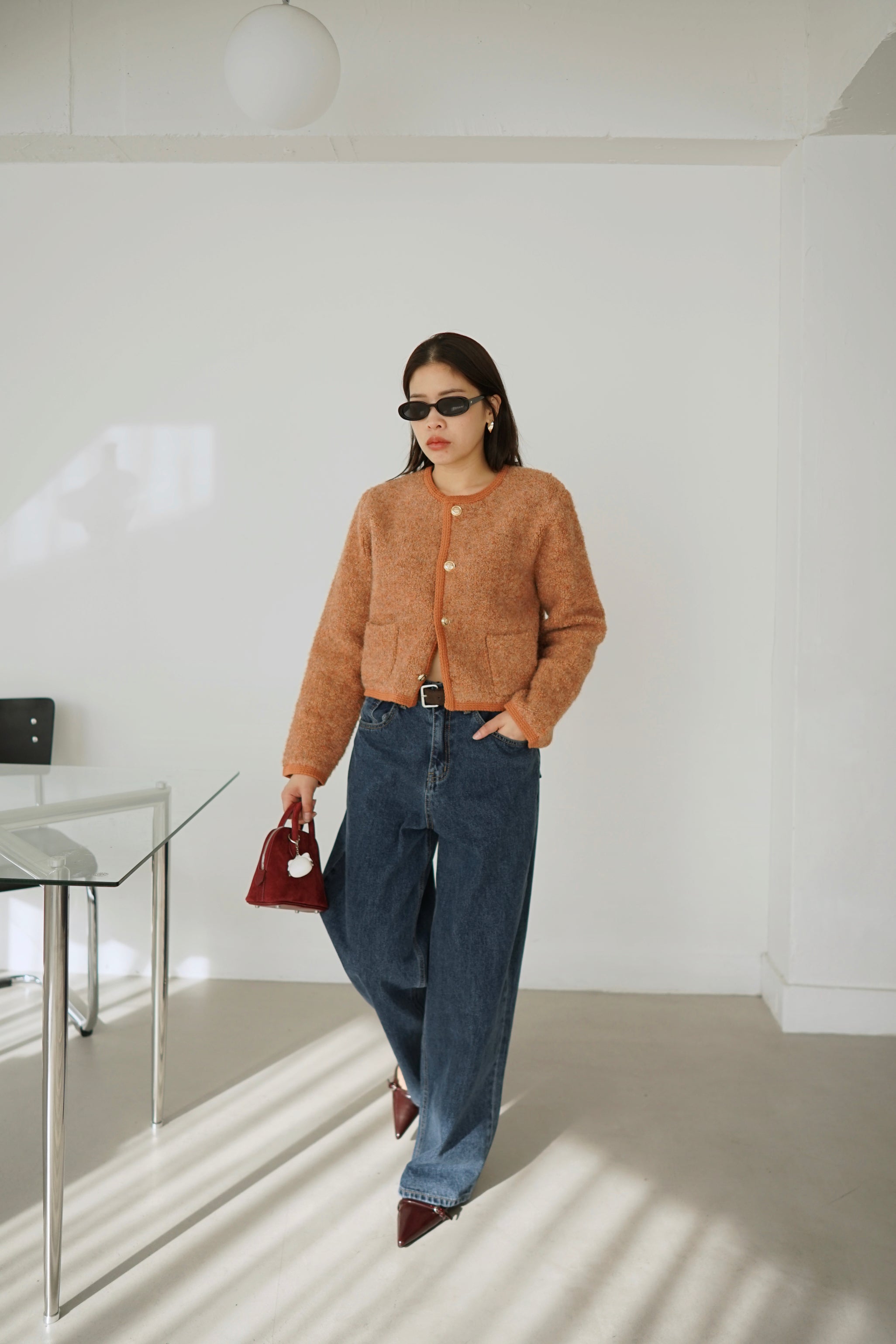 Kerrie wide leg jeans ยีนส์ทรง Baggy