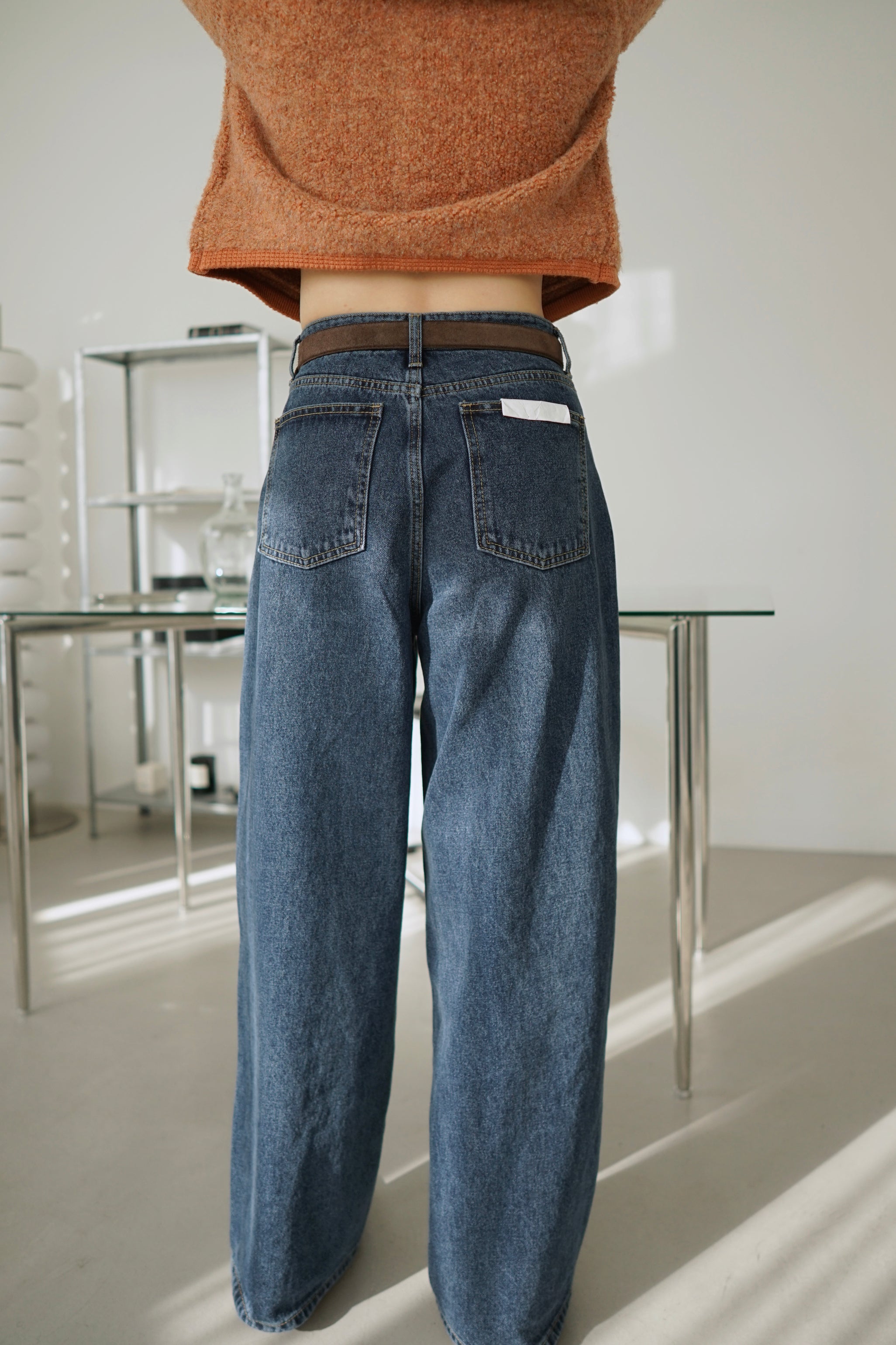 Kerrie wide leg jeans ยีนส์ทรง Baggy