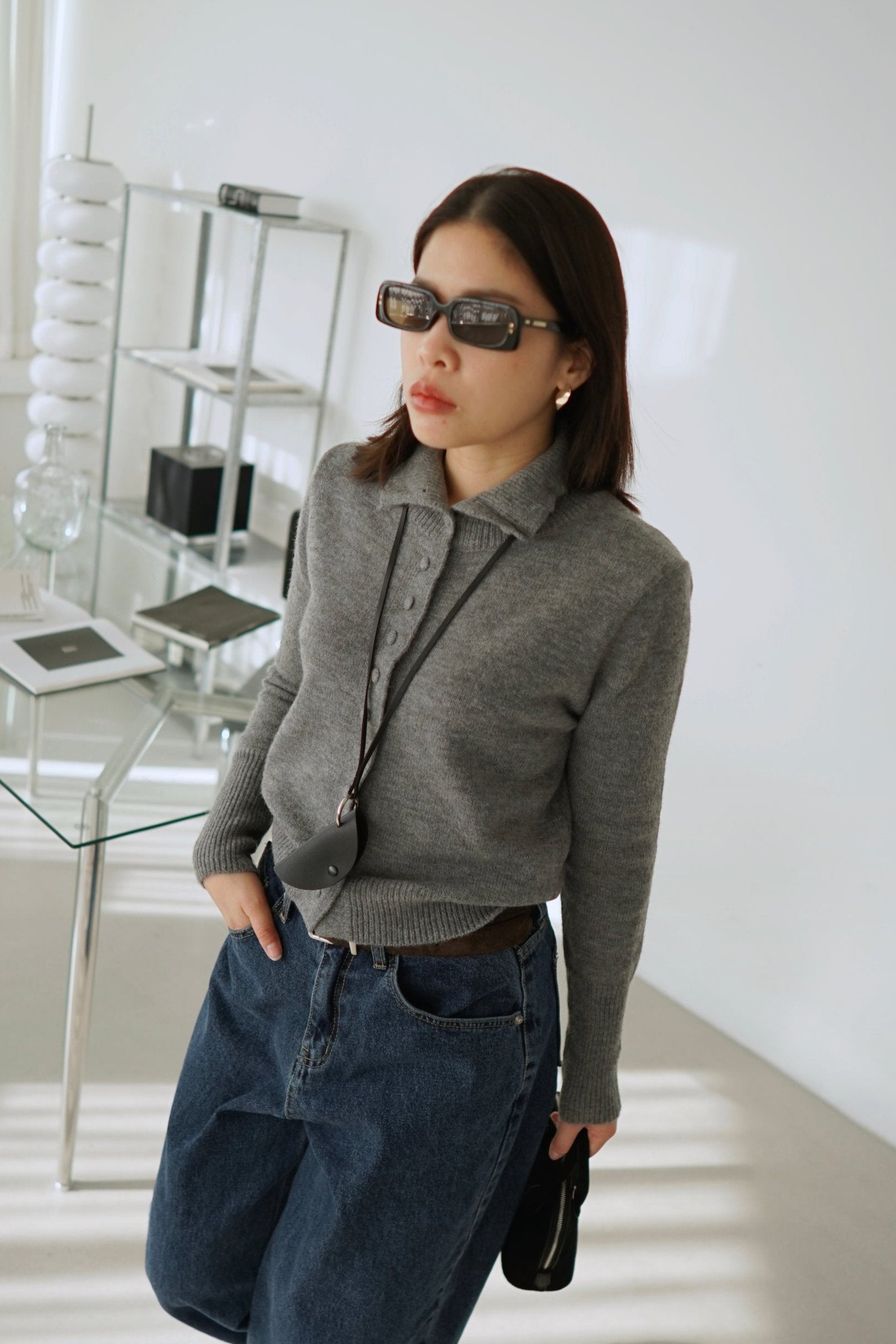 Darlin turtleneck soft knit sweater