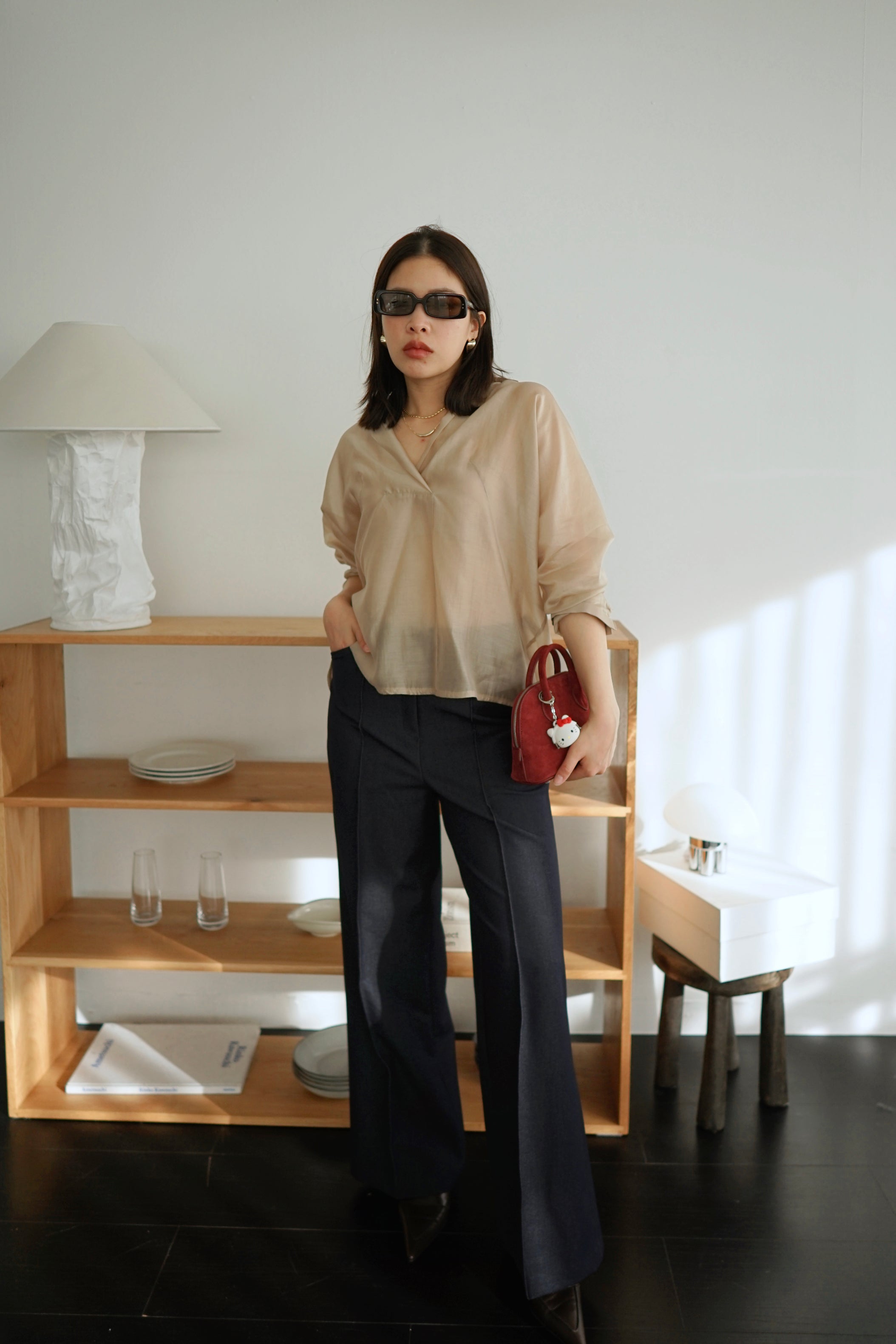 Wren wide leg trousers