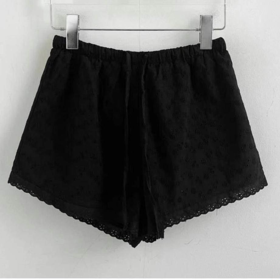 mini lace shorts