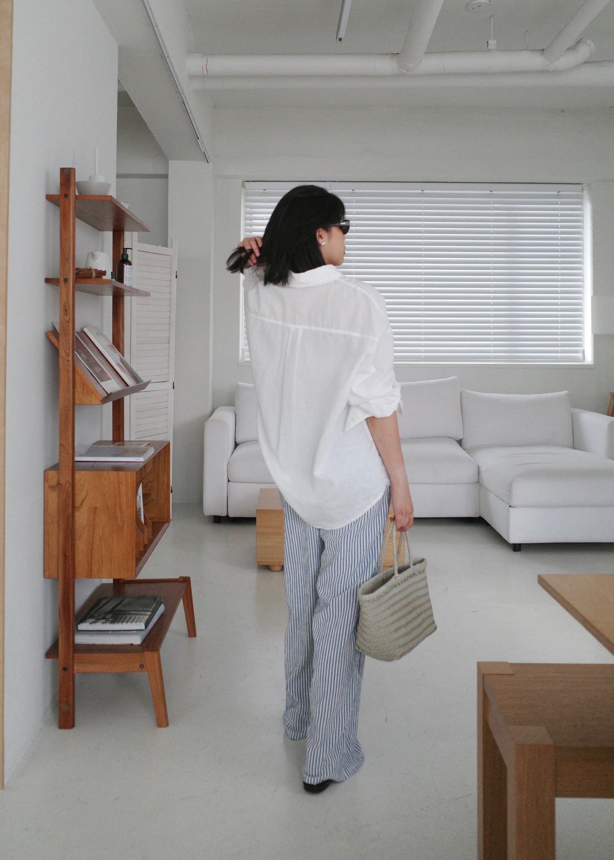 Linen oversized shirt