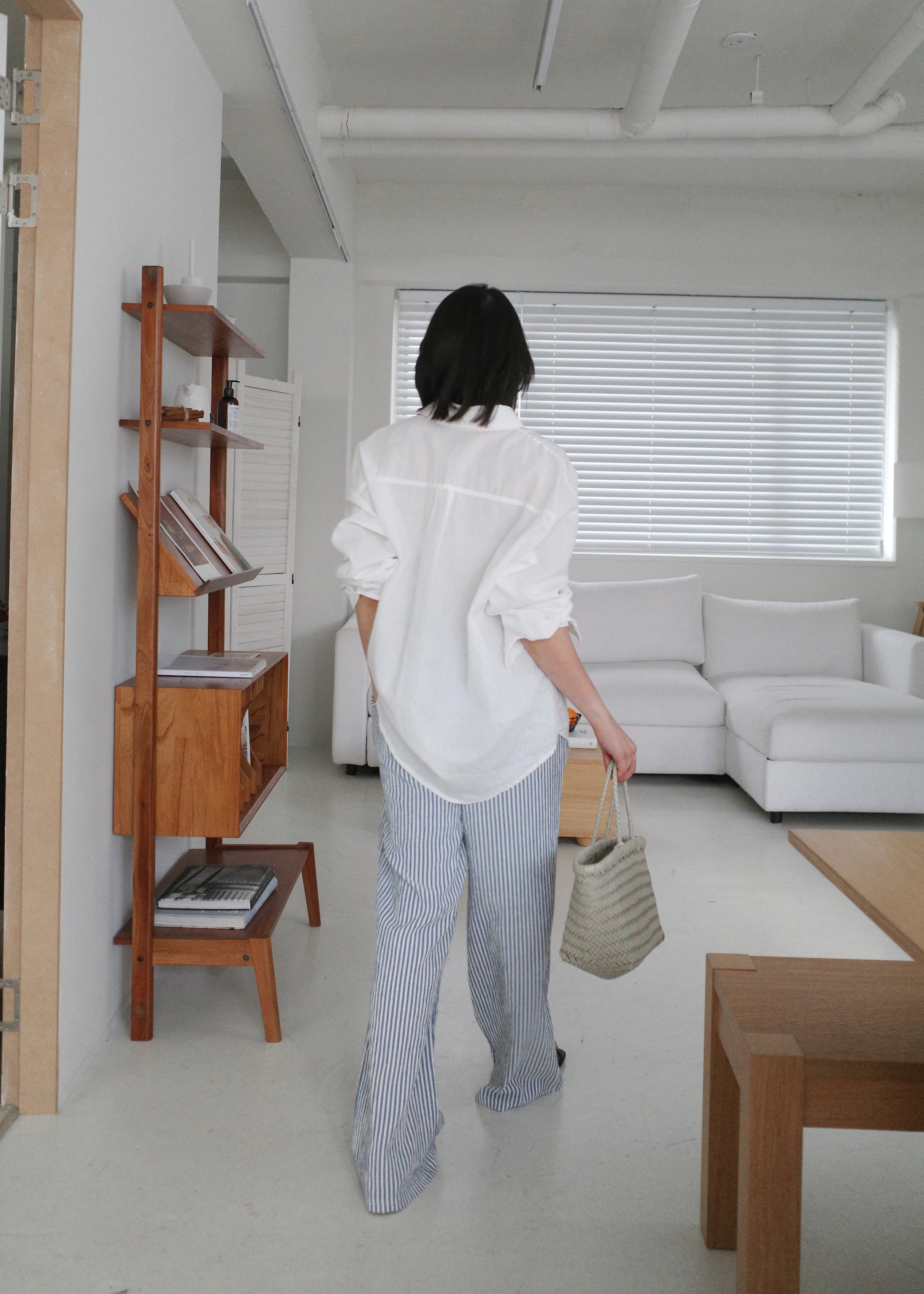 Linen oversized shirt