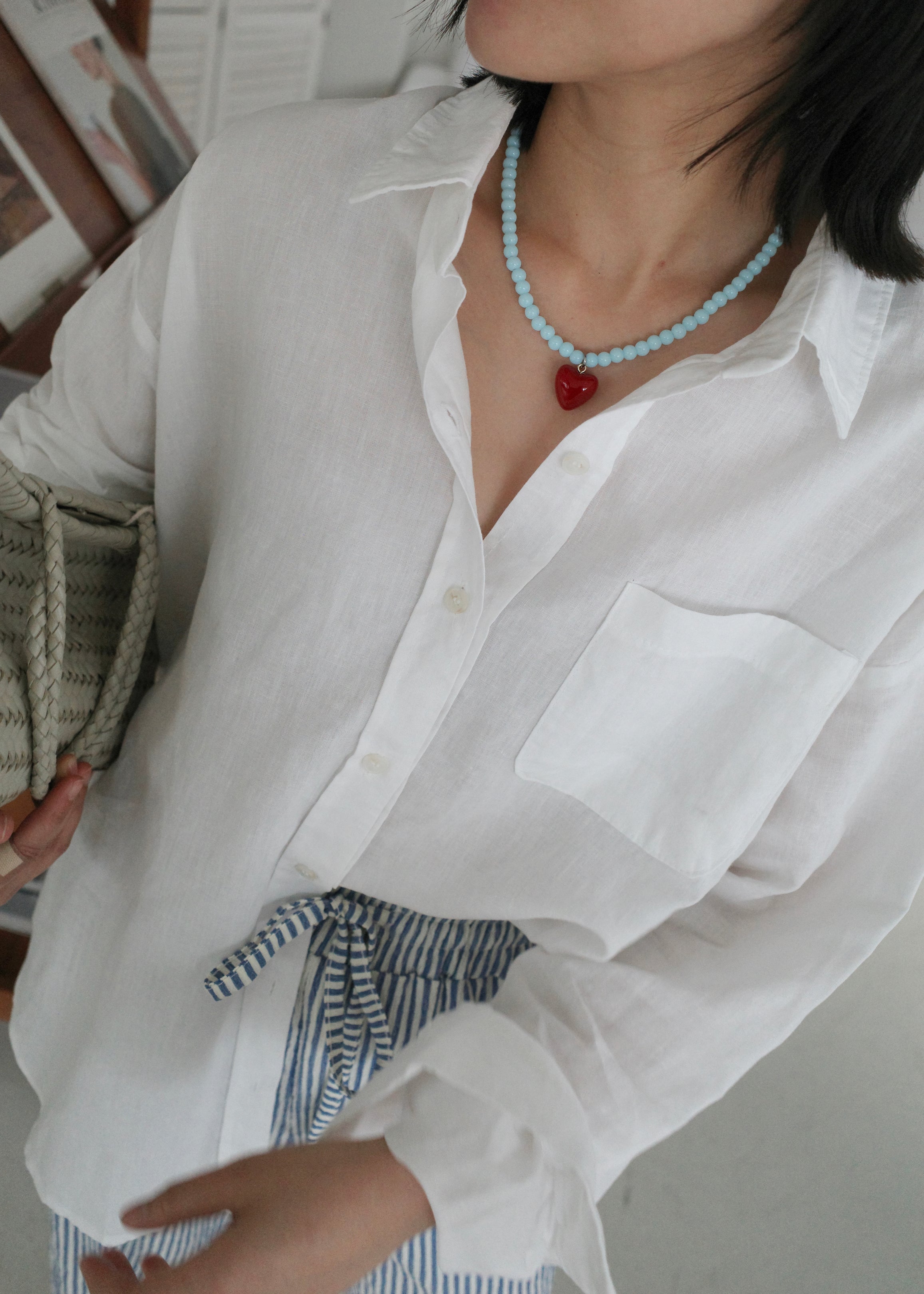 Linen oversized shirt