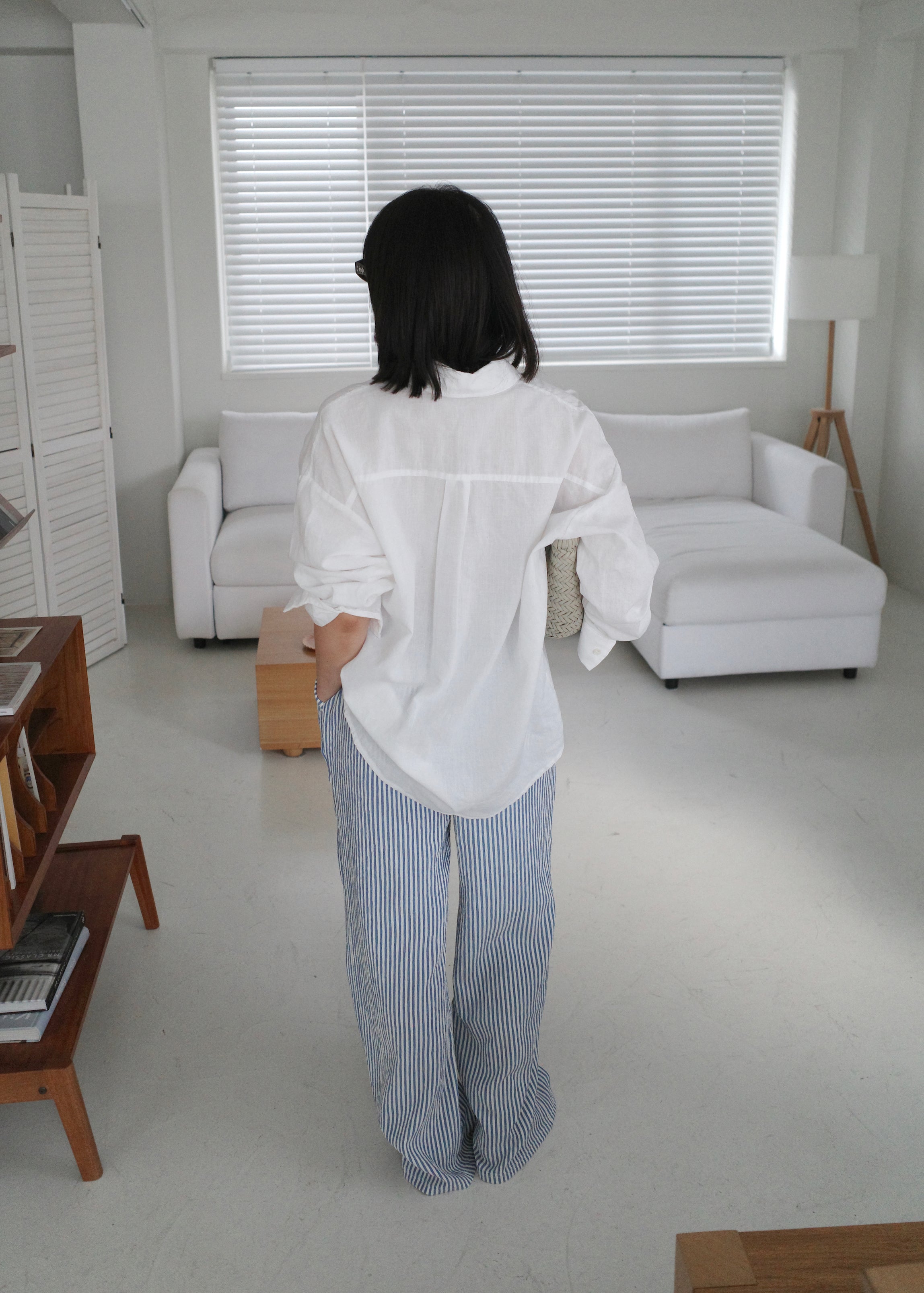 Linen oversized shirt