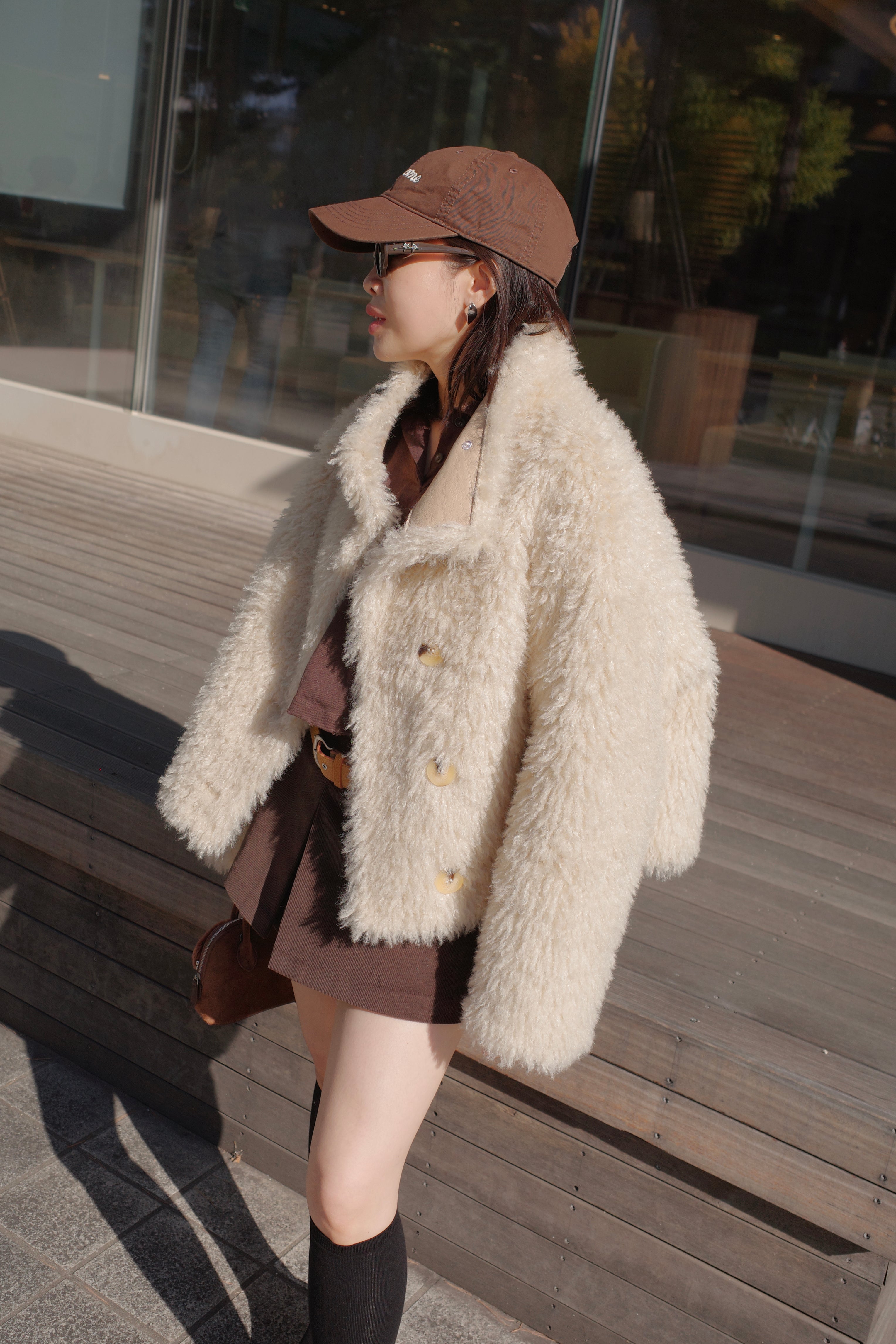 Blake faux fur jacket