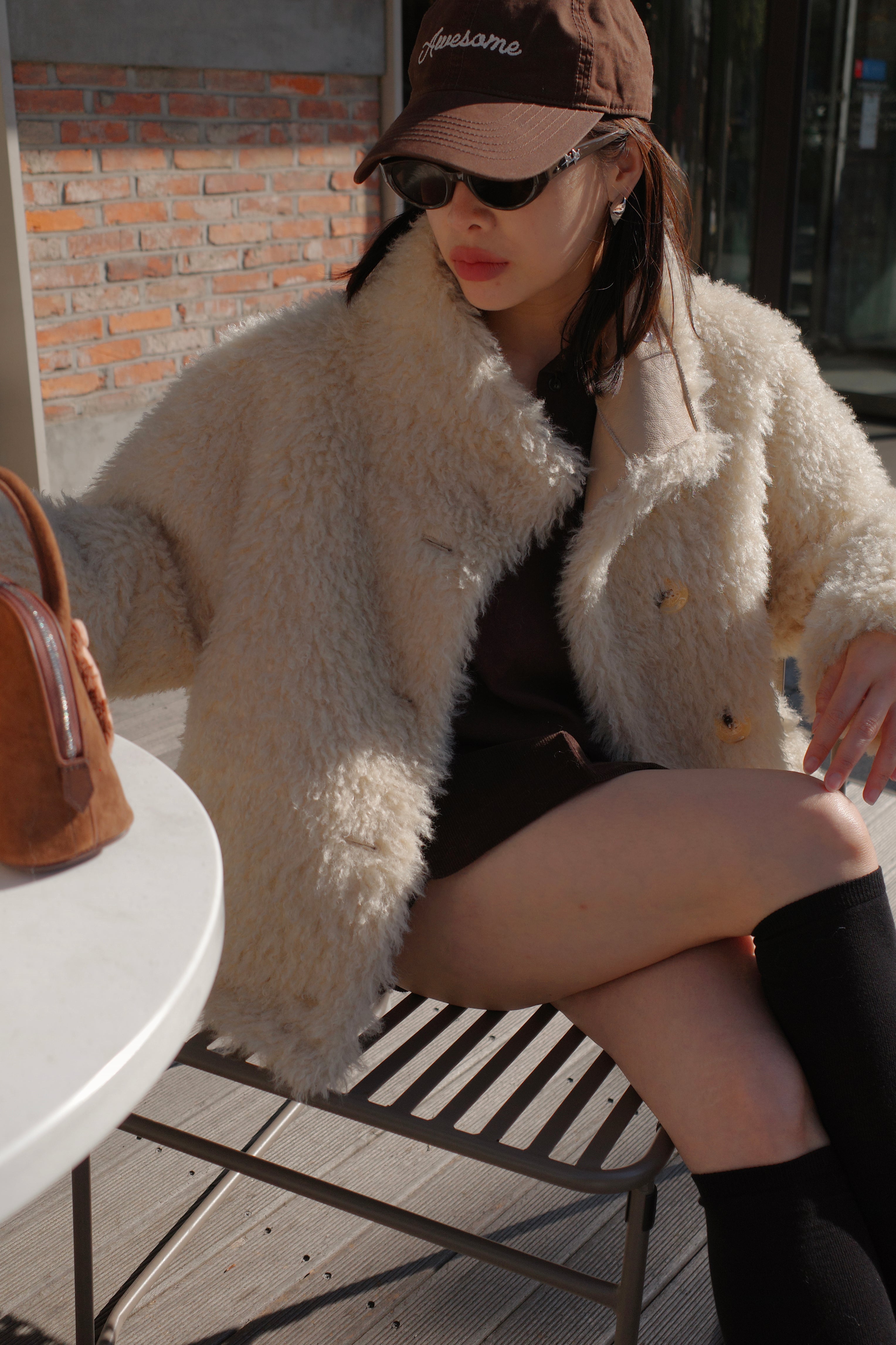 Blake faux fur jacket