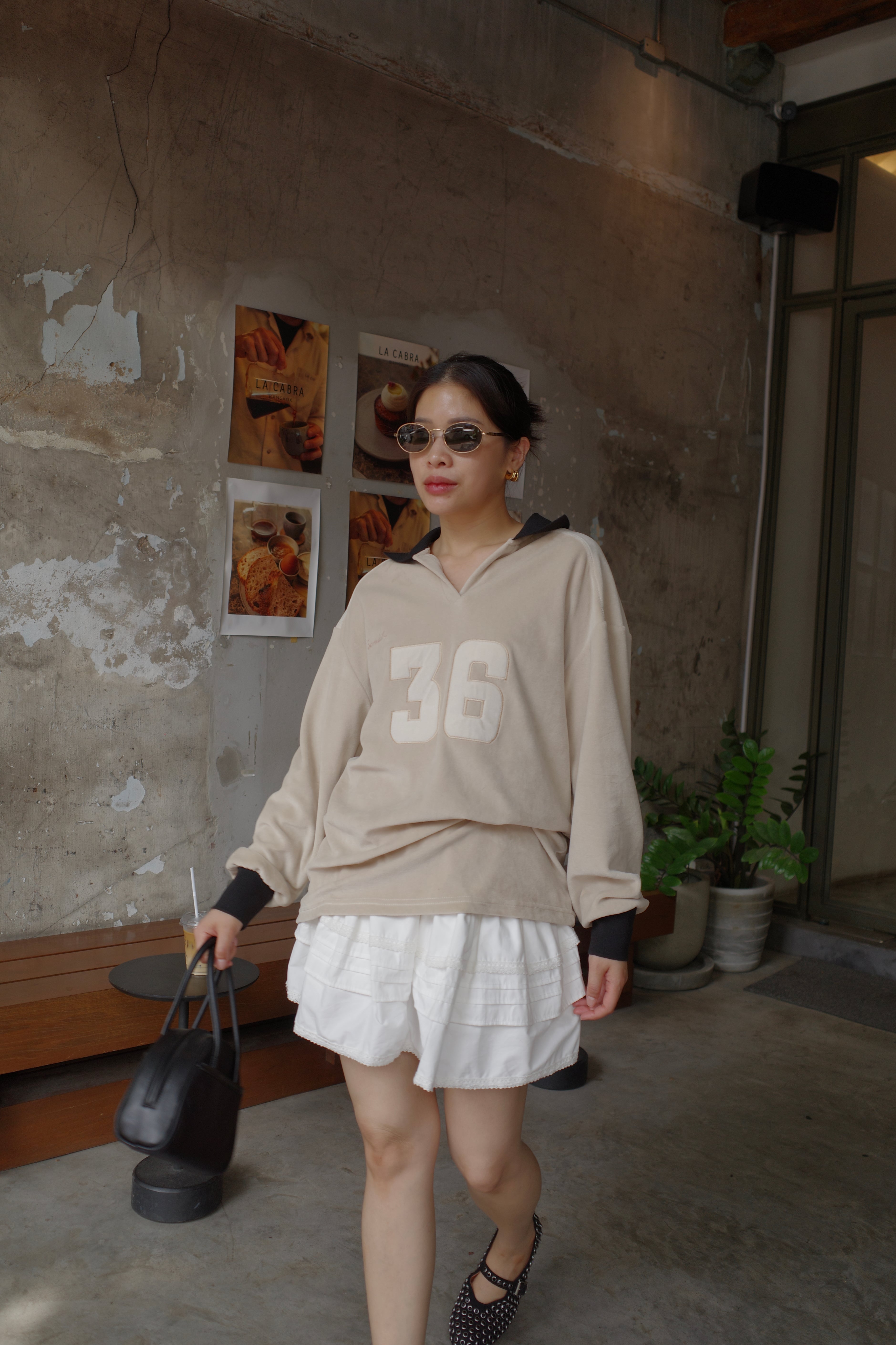 NO.36 velvet pullover